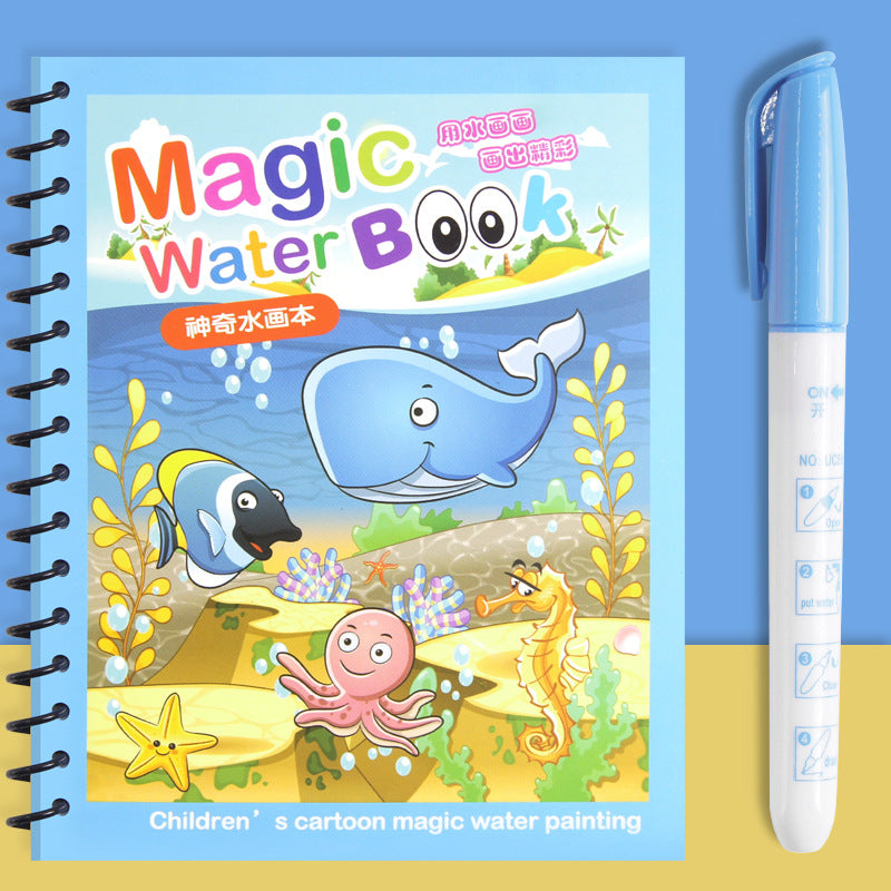 Magical Water Coloring Book